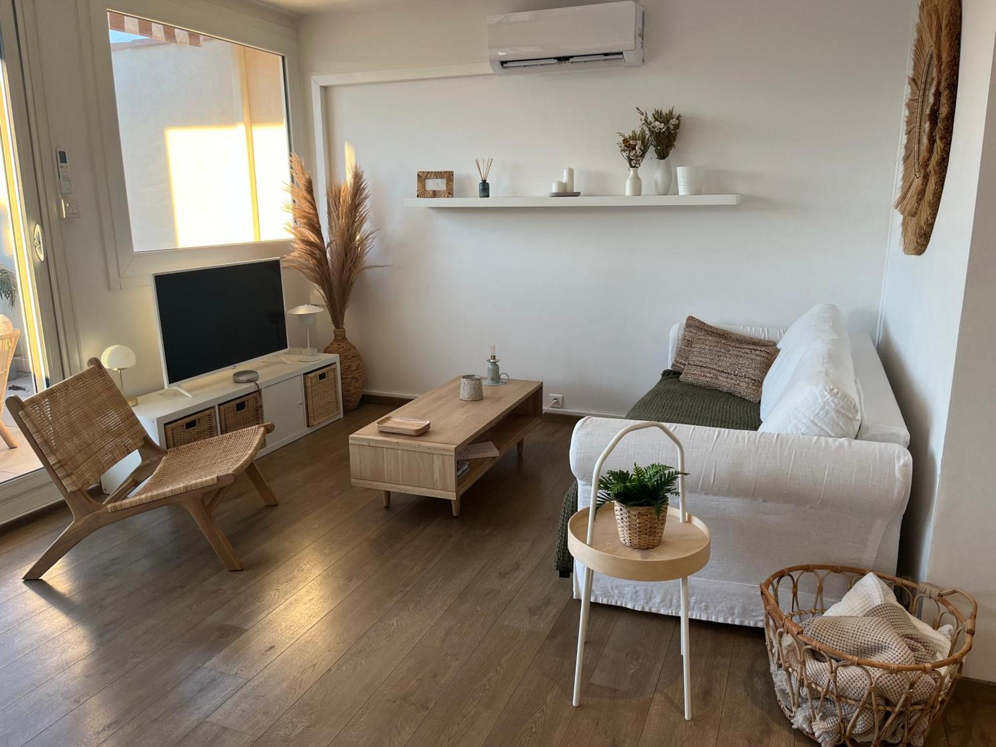Terrasse Vue Mer - Appartement 6 Pers, 3 Chambres Et Parking A St Tropez سان تروبيه المظهر الخارجي الصورة